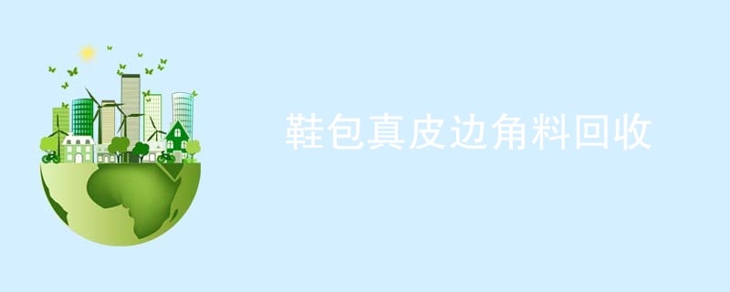 鞋包真皮边角料回收